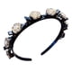 thumbnail image 2 of Accesorios para el cabello de la horquilla rota de la banda del pelo de la banda del pelo del Rhinestone de la perla Wmkox8yii  fajkfhkj4937, 2 of 2