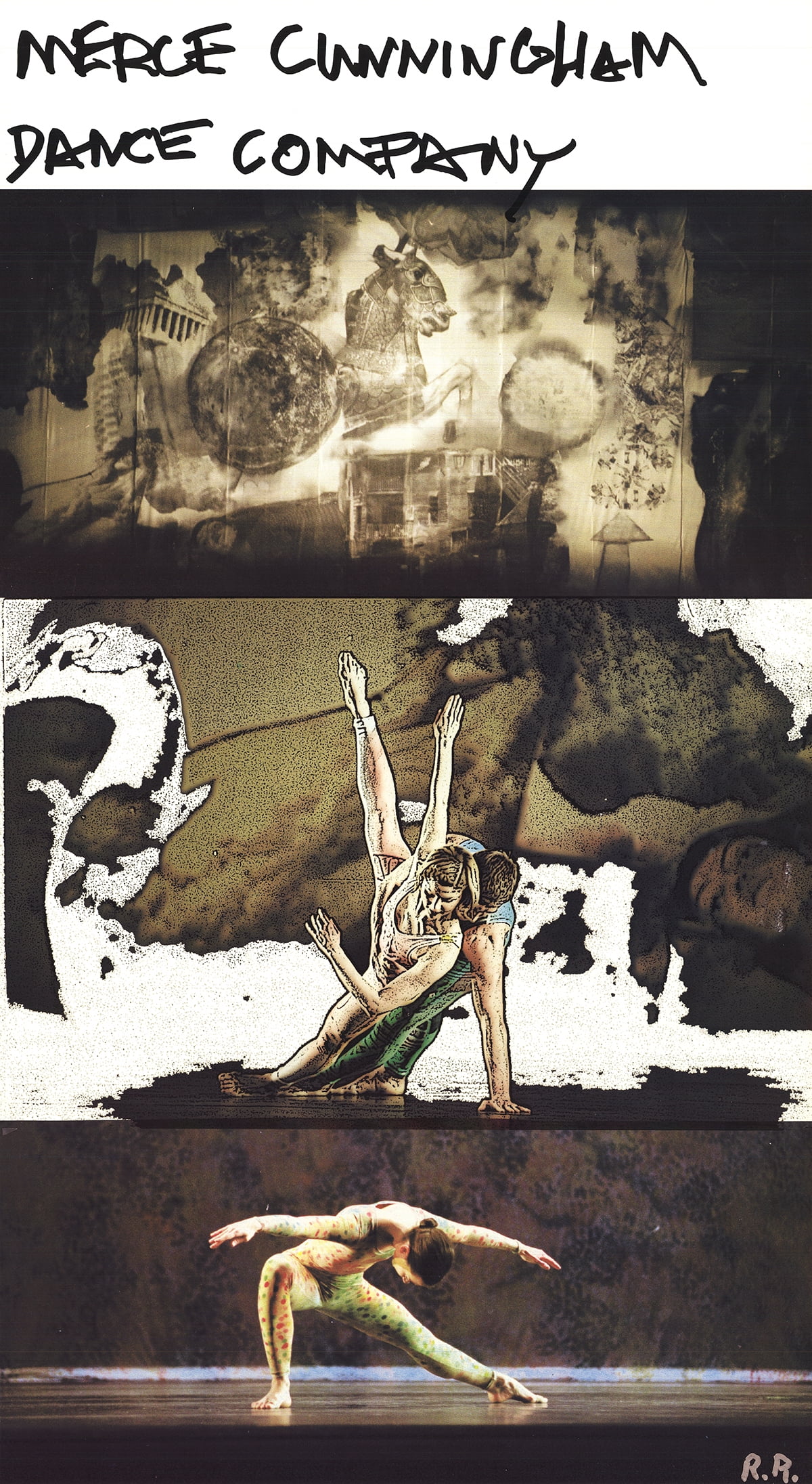 Robert RauschenbergMerce Cunningham Dance CompanyPoster