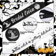 thumbnail image 3 of 7Pcs Bachelorette Party Sash Set, This Witch is Getting Hitched Bride Sash, Bridal Coven Sashes with Witch Hat and Jar Pattern for Bridal Shower Bachelorette Witch Theme Halloween Party, 3 of 6