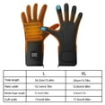 thumbnail image 3 of LAMDAWE Heated Gloves for Men Women,Rechargeable Heated Gloves for Winter Outdoor Working Sports Biking Fishing Hiking Snowboarding,Touchscreen Compatible,Long-Lasting Warmth, 3 of 7