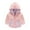 Pink, variant on Piuwrlz Winter Long Sleeve Jacket Children Girls Coat Tops Plush Sweaterjacket Blue Size 4 Years