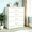 White-4 Drawers, variant on Ktaxon White 3 Drawer Dresser Nightstand Modern Wood Chest of Drawers Bedroom White Finish