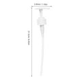 thumbnail image 2 of RENACLIPY White Plastic Soap Dispenser Pump, Durable and Easy to Install, for Bottles 10Pcs, 2 of 8