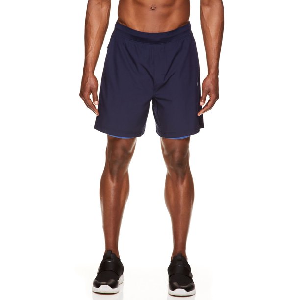 Gaiam Polyester Spandex Active Fit Short (Men's), 1 Count, 1 Pack