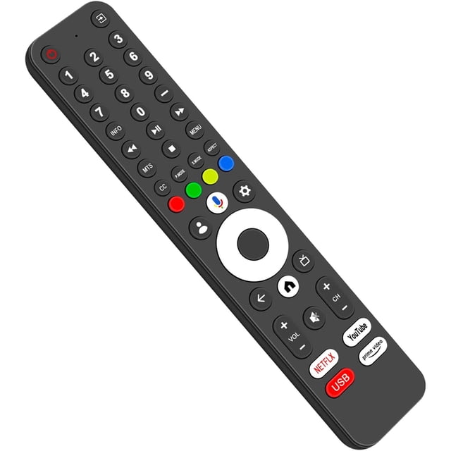 Replace Voice Control remoto compatible con Tutu Google TV TSG32 TSG24 TSG43 Ultra HD 4K UHD LED Smart televisor Model