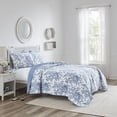 thumbnail image 4 of Juego de Edredón King Laura Ashley Bedford Delft Azul Algodón 3 Piezas, 4 of 4