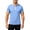 Light Blue, variant on Mens Polo Shirts Lightweight Comfortable Button Down Polo Tops Quick Drying Stretch Thin T-Shirt Mens Daily Wear Light Blue Size XL