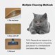 thumbnail image 4 of Alfombrilla de arena para gatos Pieviev, impermeable y a prueba de orina, 4 of 7