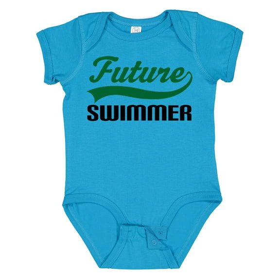 Inktastic Future Swimmer Boys Baby Bodysuit