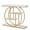 White + Gold, variant on ELLEGNT 41" Narrow 4-Tier Console Table - Wooden Entryway Sofa Table with Storage Shelves, Rustic Brown + Black