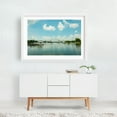 thumbnail image 2 of Chesapeake City 02 - Chesapeake City Maryland Photography Harbor Bridge Boat Water Scenic Landscape Summer White Framed Wall Art Print 5 x 7 inches, 2 of 3