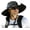Black, variant on Solar Fan Hat, Wide Brim Sun Hat, Cooling Bucket Hat with Dual Power 2 Built-in Fans for Fishing Gardening Outdoor Activities