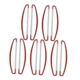 thumbnail image 3 of davian 10 Pcs Mâts de Bannière à Main Poignée Ergonomique Support de Drapeau à Main Bâtons à Main Tige de Bannière Rétractable Portable Sécurisée Antidérapante Adaptée pour Rouge 24cm, 3 of 8