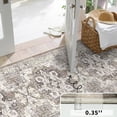 thumbnail image 3 of Alfombra YOUFORTONG, lavable, de poliéster, 90 x 180 cm, color beige, 3 of 7