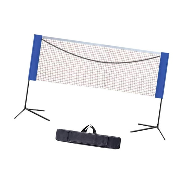 Filet De Badminton/volley/tennis 610x76 Cm – Pliable, Maille Dense, Installation Rapide Sans Outil