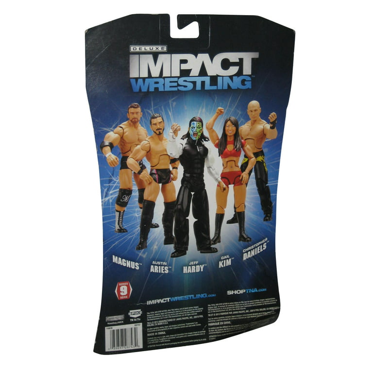 TNA Deluxe Impact Jeff Hardy Wrestling Series 9 Figure - (Jakks Pacific)
