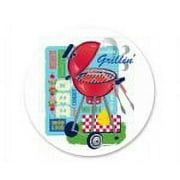 BarbeCue 7inch Round Edible Photo Image Cake Decoration