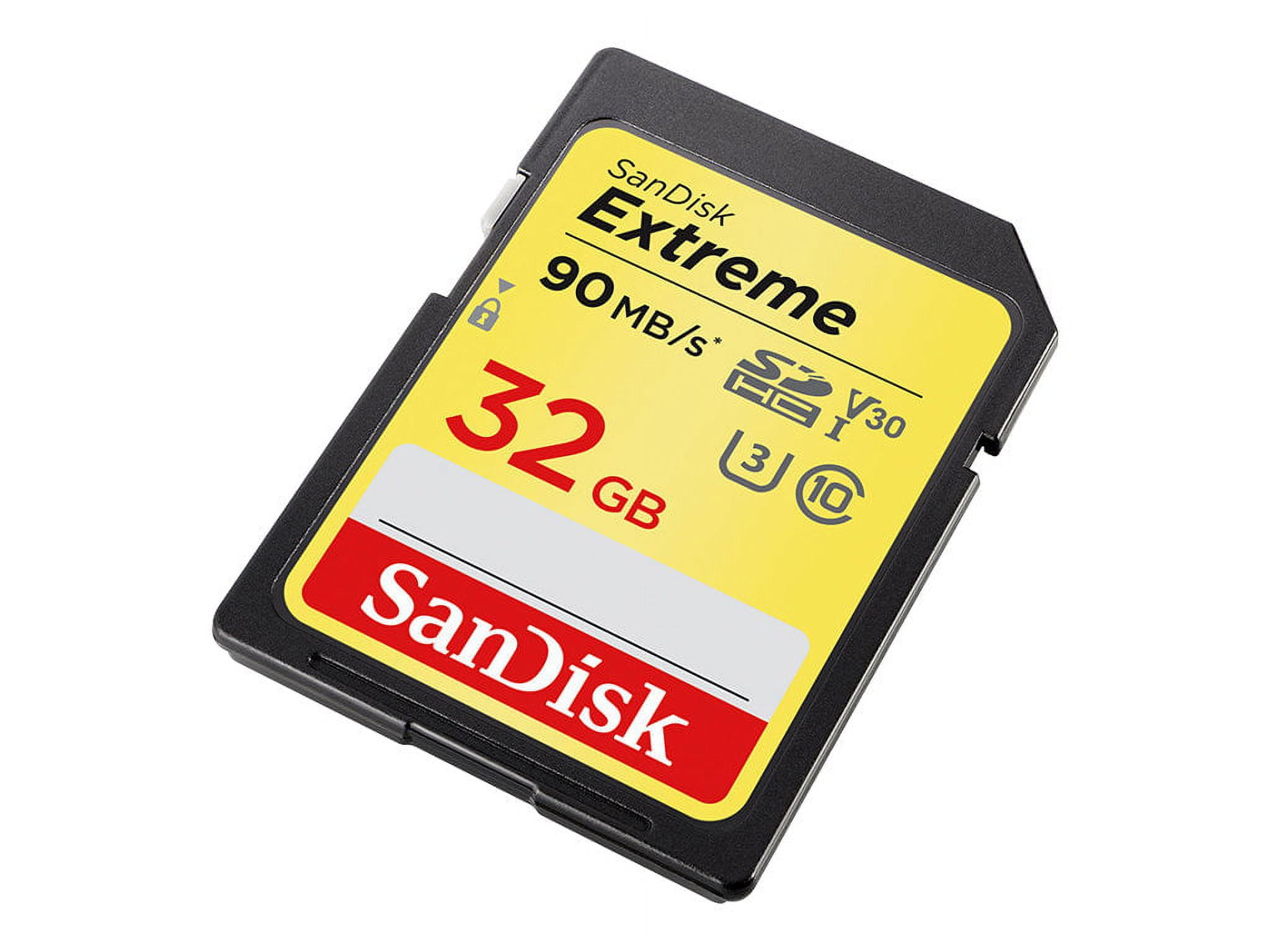  SanDisk Extreme 32GB UHS-I/U3 Micro SDHC Memory Card Up To  60MB/s Read With Adapte-SDSDQXN-032G-G46A [Older Version] : Electronics