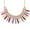 Multicolour, variant on Bohemian Colorful Stone Crystal Inlaid Alloy Pendant Necklace Fashion Women Statement Party Gift
