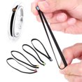 thumbnail image 1 of Fish Wire Loop Tackle, 4 Pack Elastic Fabric Lightweight Fishing Tippet Spool Ring Fish Wire Loop Tackle Accessory Fishing Tool Accessory, 1 of 9