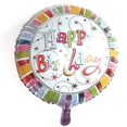 thumbnail image 4 of Happy Birthday Foil Mylar Helium Balloons 6 Pcs/Set 18" for Birthday Party, Aluminum Balloon Party Decorations, 4 of 7