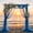 Blue#3, variant on Sheer Chiffon Wedding Arch Curtain 2 Panel Set for Ceremony Party Chair Decoration - Lightweight Flowing Polyester Fabric Drapery for Arch Arbor Backdrop Home Event Decor 78.7 Inch Length
