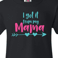thumbnail image 4 of Inktastic I Got It from My Mama, Mom, Mother, Arrow, Hearts Youth T-Shirt, 4 of 5