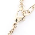 thumbnail image 5 of Pre-Owned Chanel Coco Mark Necklace with Gold-Plated Rhinestones, Women's, Gold and... (Good), 5 of 6