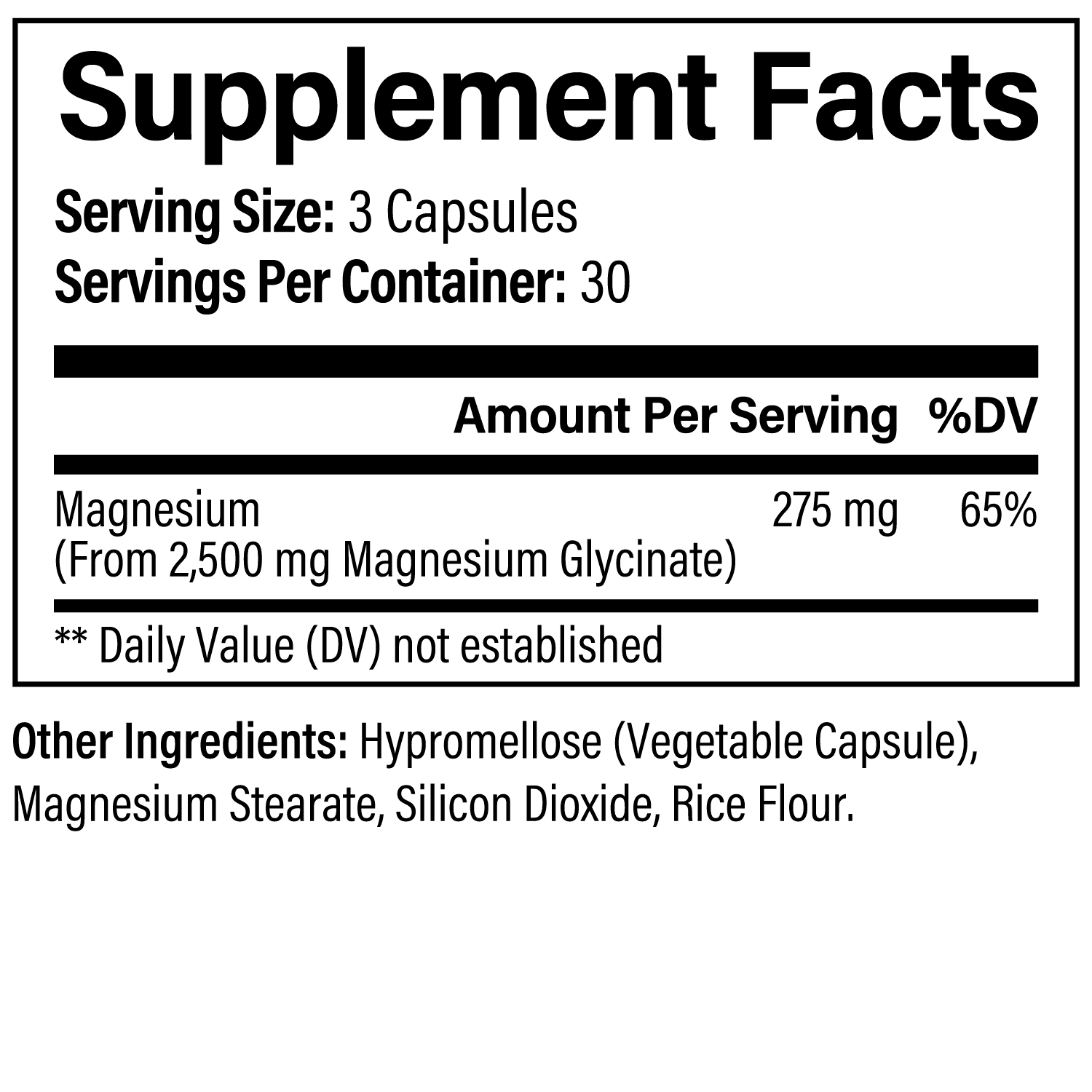 Noophoric 2500mg Chelated Magnesium Glycinate - Sleep Aid, Anxiety & Stress Relief Supplement, 540 Capsules (6 Pack)