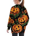 thumbnail image 5 of Odeerbi Kids Boys Halloween Hoodies Fall Winter Pullover Hooded Sweatshirts 4-14 Years Children's Halloween Printed Hoodie Long Sleeve Top Sweatshirt Kids Clothes Black, 5 of 7