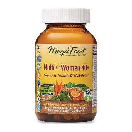 MegaFood, Multi for Women 40+, Supports Optimal Health and Wellbeing, Multivitamin and Mineral