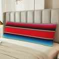 thumbnail image 2 of Balery Mexican Serape Blanket Stripes Funda Protectora para Almohada Corporal de Algodón Hipoalergénico con Cierre(55 x 21 pulgadas), Almohadas No Incluidas, 2 of 7