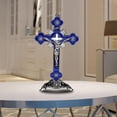 thumbnail image 3 of Estatuilla de Crucifijo Hugo aleación Durable Cristo decoración hogar adornos religiosos, 3 of 9