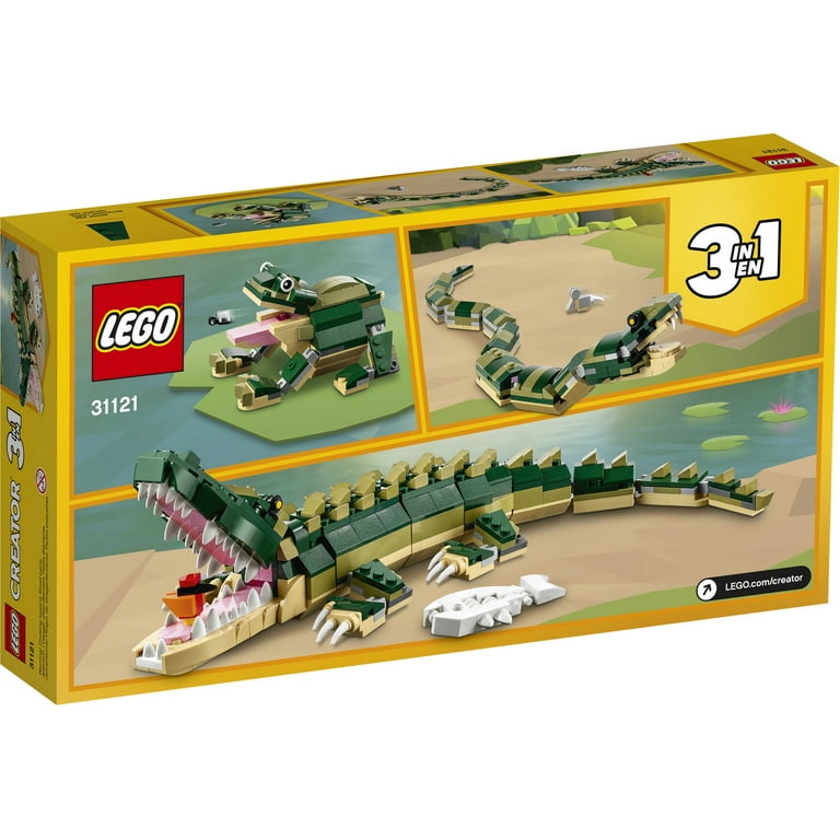 Lego MOC Crocodile - Lego Creator 31058 Alternative build tutorial 