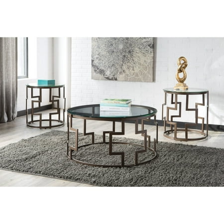 Signature Design by Ashley Frostine 3 Piece Coffee Table Set ... Signature Design by Ashley Frostine 3 Piece Coffee Table Set ...