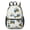 Tractor and Stars, variant on Tractor and Stars White Pattern 17" School Backpacks for Teens,Waterproof Oxford Fabric,S-Shape Padded Straps for School,Travel,Hiking,Camping