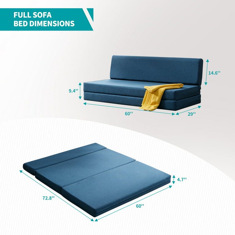 Balus Folding Sofa Bed Memory Foam