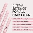 thumbnail image 3 of L'ANGE HAIR Le Duo Grande 360° Airflow Styler | Rizador y plancha de titanio 2 en 1 | Plancha y rizador de pelo profesional con rejillas de ventilación para fijar el peinado | Temperatura ajustable (B, 3 of 5