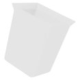 thumbnail image 4 of Household Cleaning Container White Plastic Utility Basket with Ergonomic Handle Compact Storage Solution 1Set, 4 of 5