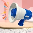 thumbnail image 4 of Mini Megaphone Toy with Bead Chain Loud Bullhorn Keychain Pendant Recording Loudspeaker Educational Musical Instruments Toy, 4 of 8