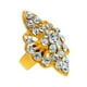 thumbnail image 3 of Anillo con forma de corona de diamantes de imitación para mujer y niña, para la punta del dedo, para decoración de uñas, 3 of 5