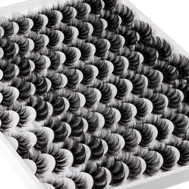 Pestañas postizas ALICE, 48 pares, 5D, de visón sintético, paquete múltiple