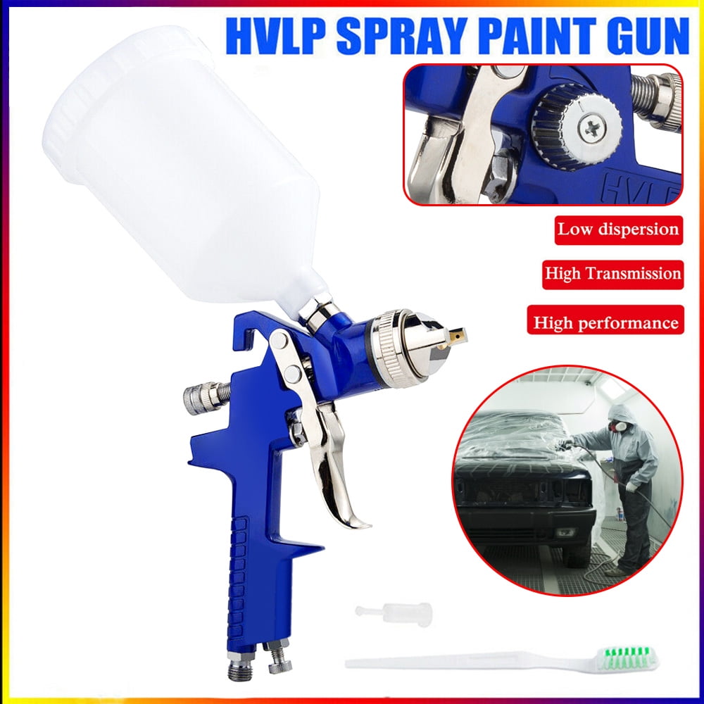 HVLP Suction Feed Air Paint Spray Gun Sprayer for Car Auto Painting Repairing 