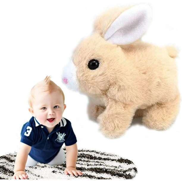 Interactive Bunny Toys for Kids Easter Bunny Plush Educational Bunnies