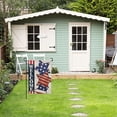 thumbnail image 5 of 4th of July Garden Flag Stars Patriotic Striped Welcome Independence Day Memorial Day Flags Outdoor Yard Decoration 12x18 Inch, 5 of 6