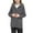 Gray, variant on LYHao Girls Solid Color Jacket Outdoor Windbreaker Water Casual Coat For Daily Wear And Activities Girls Jacket Coat,Sizes 5-6 Years