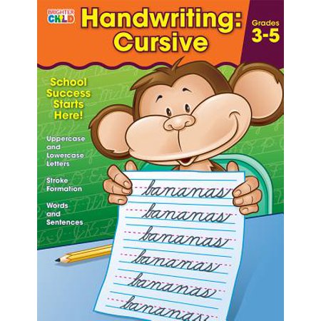 - Brighter Child Handwritinghandwriting Grades 3-5
