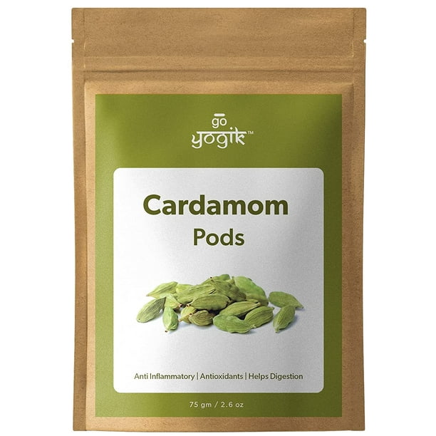 GoYogik Cardamom pod (8mm) 2.6Oz Premium Bold quality