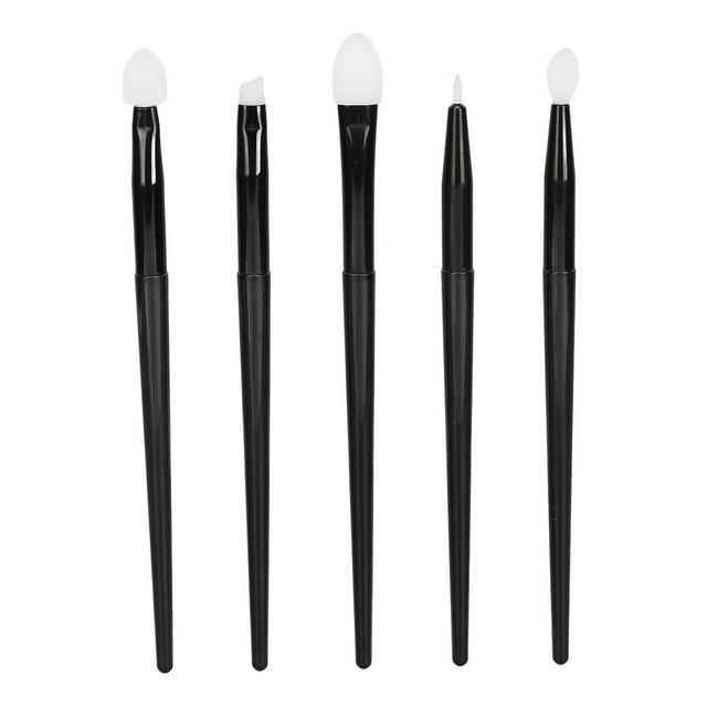 Pincel de silicona para labios juego de brochas de maquillaje juego de brochas para cejas y labios brocha de maquillaje reutilizable 5 piezas brochas de silicona sombra de ANGGREK Otros