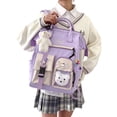 thumbnail image 3 of Diconna Sac à Dos Léger pour Femmes Sac de Jour Grande Capacité Sac d'École, 3 of 9